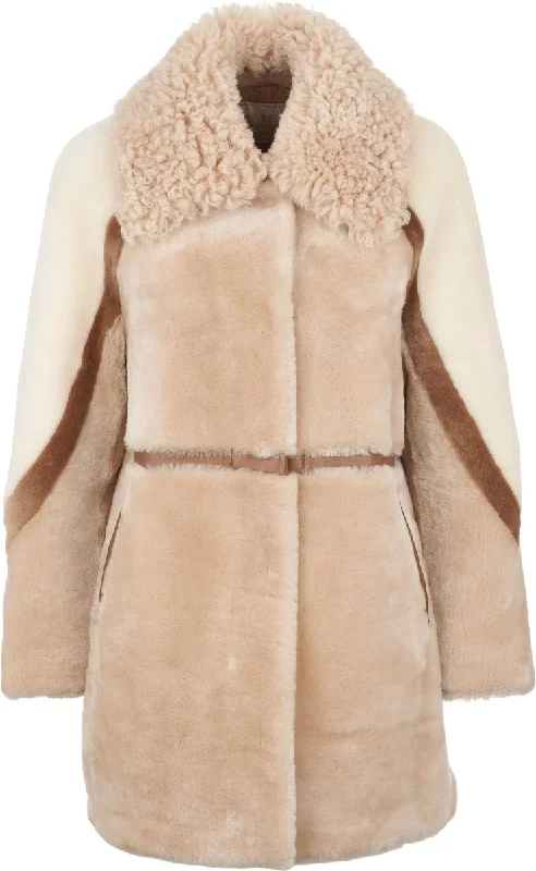 Anika Jacket Belted Jacket Elasticated Jacket Padded Jacket