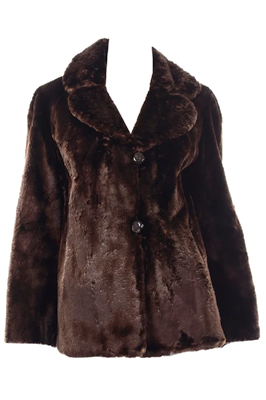 Vintage Sheared Brown Mink Schumacher Furs Vintage Jacket Denim Jacket Leather Jacket Suede Jacket Vintage Sheared Brown Mink Schumacher Furs Vintage Jacket Denim Jacket Leather Jacket Suede Jacket
