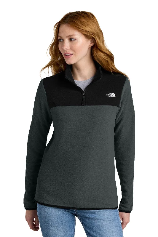 The North Face Womens Glacier Fleece 1/4 Zip Jacket - Asphalt Grey/Black - New Insulated Jacket Fitted Jacket Loose Jacket The North Face Womens Glacier Fleece 1/4 Zip Jacket - Asphalt Grey/Black - New Insulated Jacket Fitted Jacket Loose Jacket