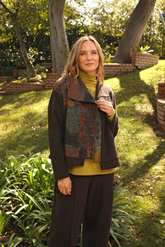 Tyler Jacket - 2W5118 Cotton Fabric Linen Fabric Terry Fabric