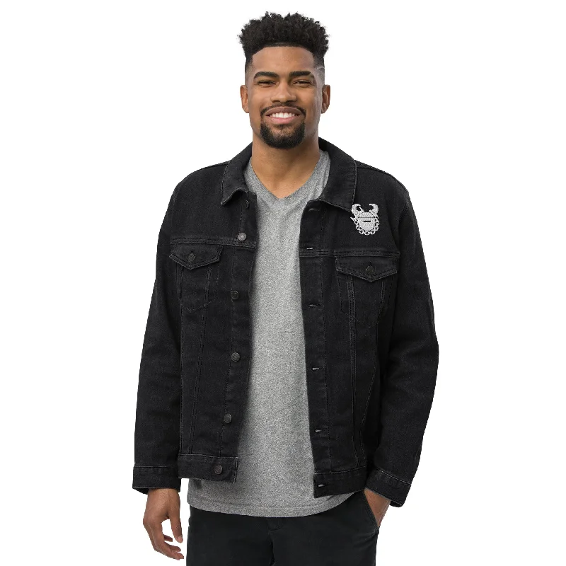 Unisex Denim Jacket - The Original Striped Jacket Polka Dot Jacket Floral Jacket
