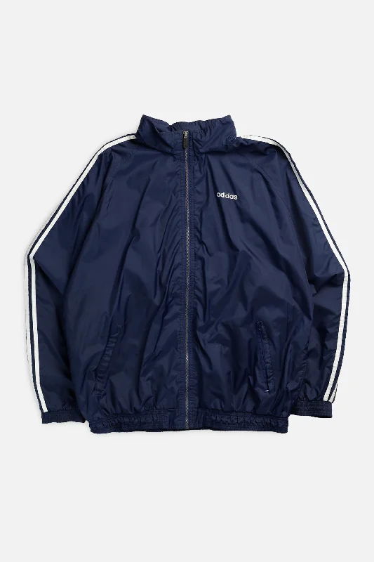Vintage Adidas Windbreaker Jacket - XL Cardigan Sweater Pullover