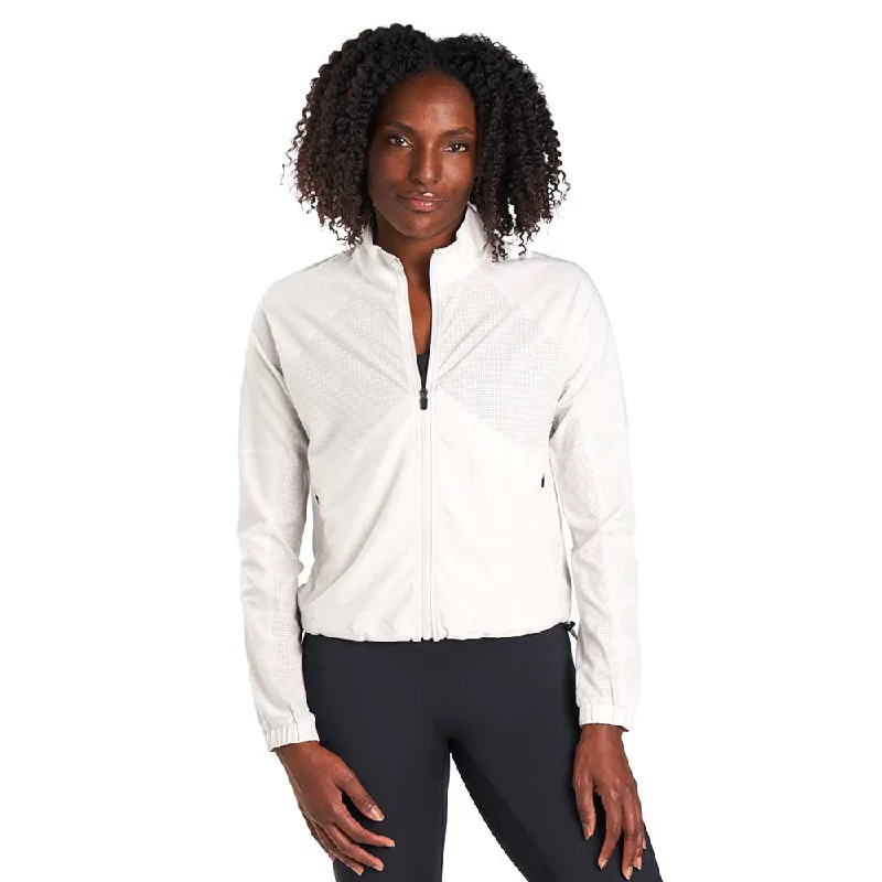 Women's Alrn Ventilated Run Jacket - Moonstone Hoodie Zip-Up Jacket Button-Up Jacket Women's Alrn Ventilated Run Jacket - Moonstone Hoodie Zip-Up Jacket Button-Up Jacket