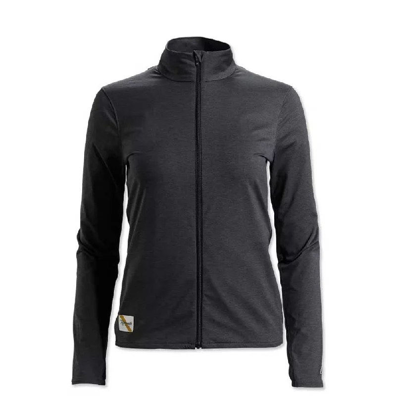 Women's Session Jacket - Charcoal Appliqued Jacket Beaded Jacket Sequined Jacket