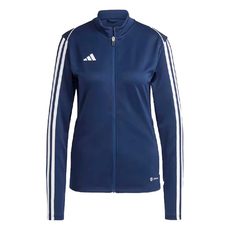 Women's Tiro23 League Jacket - Navy Mesh Jacket Canvas Jacket Denim Jacket