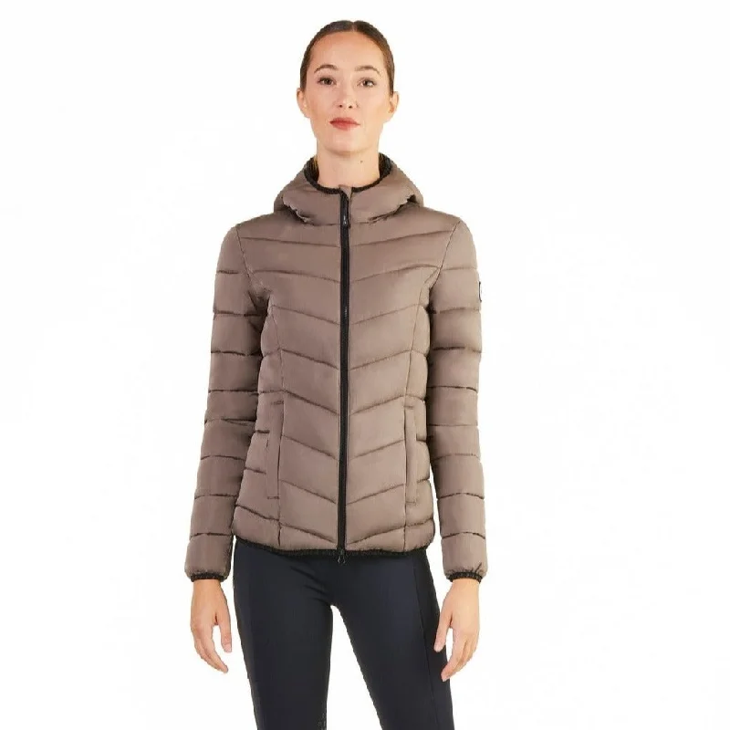 Women's Padded Jacket Febe One-Shoulder Jacket Off-the-Shoulder Jacket Asymmetrical Jacket Women's Padded Jacket Febe One-Shoulder Jacket Off-the-Shoulder Jacket Asymmetrical Jacket