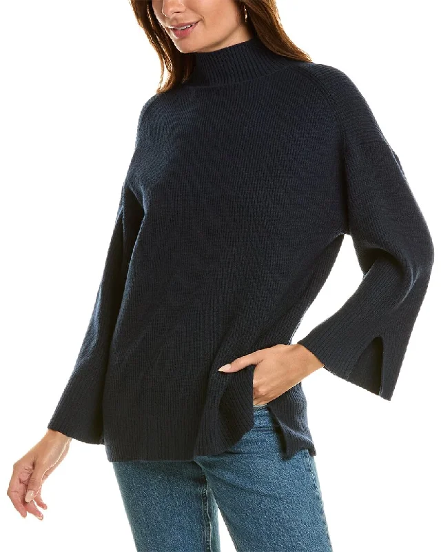 525 America Wilhelmina Sweater Silk Blend Satin Velvet