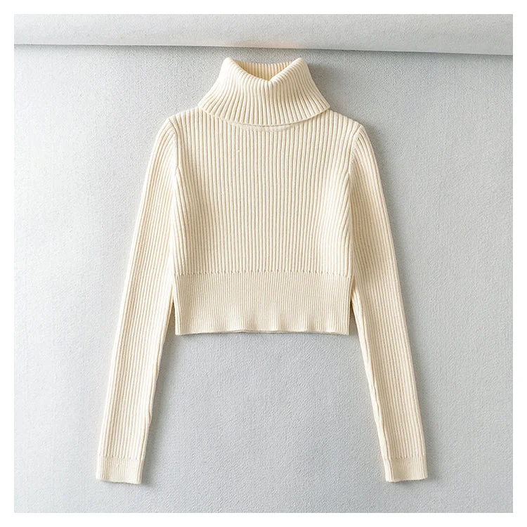 American Vintage turtleneck sweater bottomed sweater top 7198 Herringbone Houndstooth Plaid American Vintage turtleneck sweater bottomed sweater top 7198 Herringbone Houndstooth Plaid