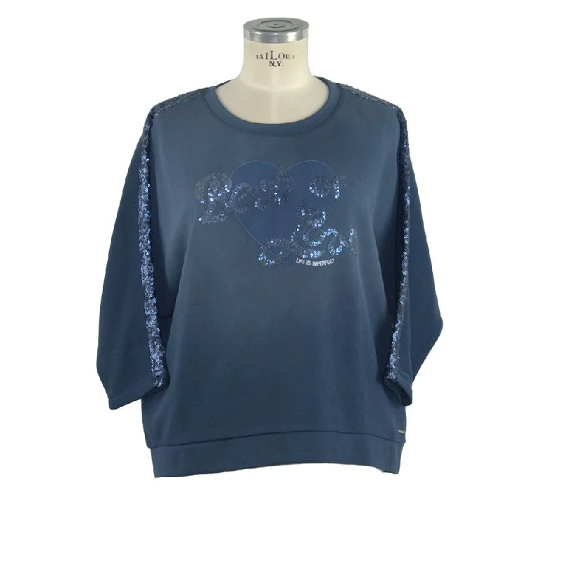 Imperfect Elegant Long-Sleeve Crewneck Sweater Anti-Pilling Anti-Shrink Durable