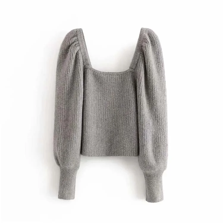 Lantern Sleeve exposed collarbone sweater sweater sweater top 7214 Hooded Caped Shawl Collar Lantern Sleeve exposed collarbone sweater sweater sweater top 7214 Hooded Caped Shawl Collar