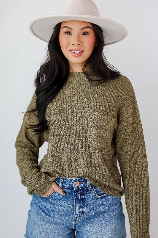 Maximum Cozy Olive Lightweight Knit Sweater Jersey Fabric Tulle Fabric Batik Fabric