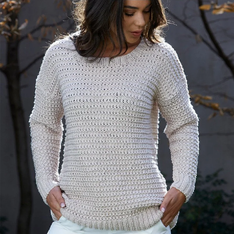 TX637 Newton  Lady/Man Textured Jumper Machine Wash Dry Clean Hand Wash