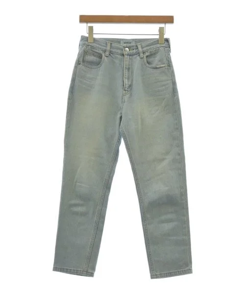 SERGE de bleu Jeans Fashionable Straight Fit Denim
