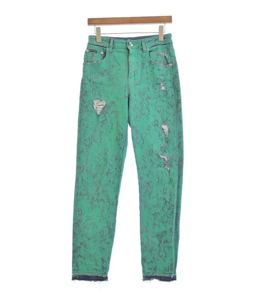 DOLCE&GABBANA Jeans Comfortable Distressed Straight-Leg Jeans