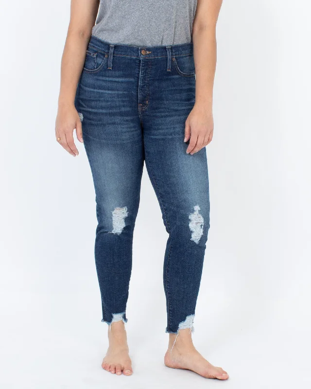 "9" High-Rise Skinny" Jeans Casual High-Waisted Bootcut Jeans