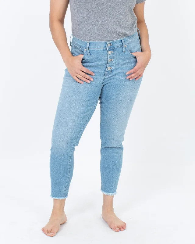 "9" High-Rise Skinny" Jeans Trendy Low-Rise Bootcut Jeans