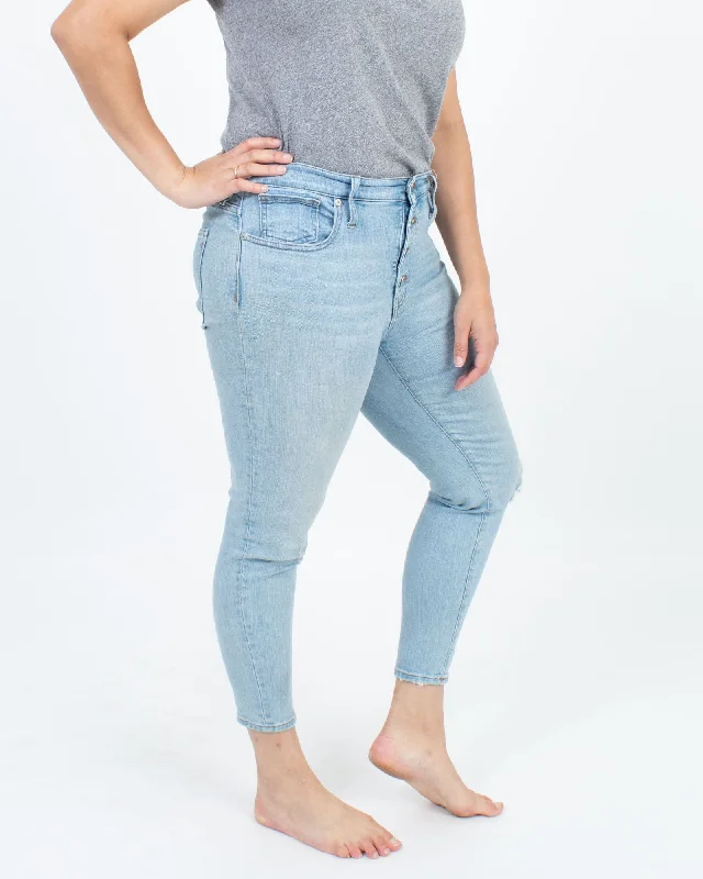 "9" High-Rise Skinny" Jeans Classic Slim Fit Jeans