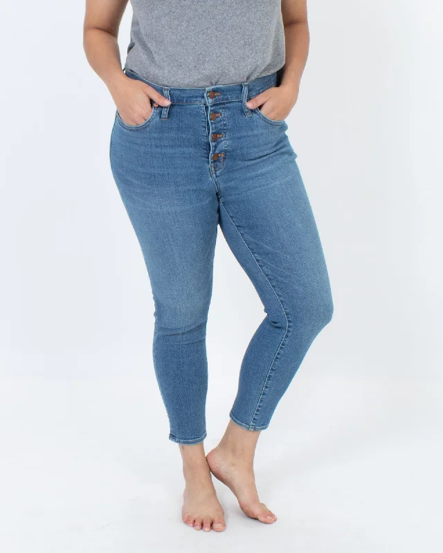 "9" Mid-Rise Skinny" Jeans Fashionable Bootcut Jeans