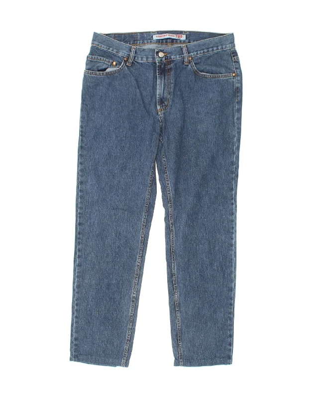 CARRERA Womens 700 Regular Straight Jeans IT 48 XL W30 L28 Blue Cotton Cozy Relaxed Fit Denim Jeans CARRERA Womens 700 Regular Straight Jeans IT 48 XL W30 L28 Blue Cotton Cozy Relaxed Fit Denim Jeans