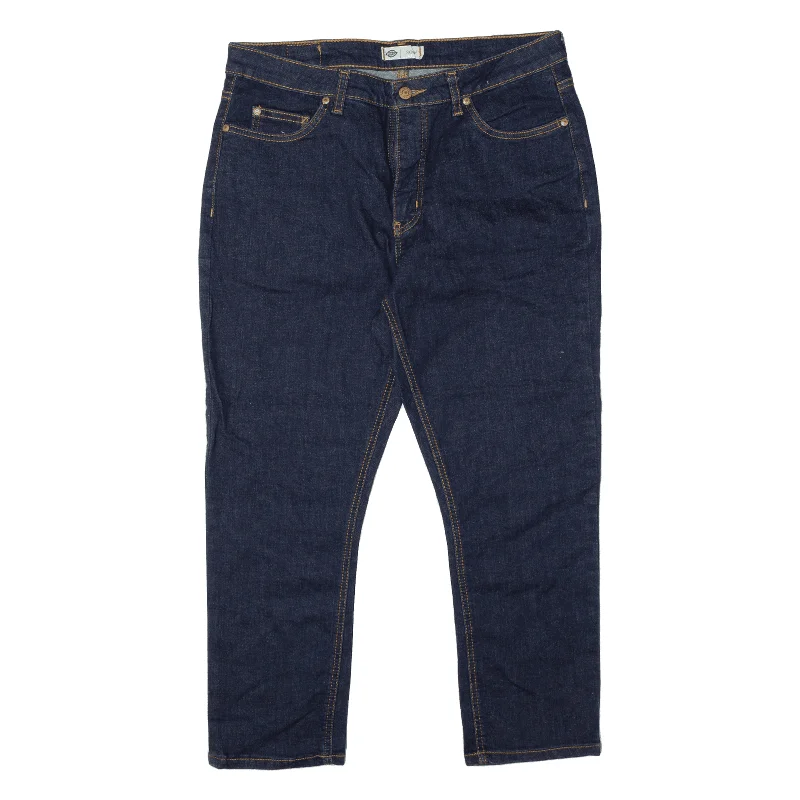 DICKIES Workwear Jeans Blue Denim Slim Skinny Womens W32 L24 Elegant Tapered Leg Denim DICKIES Workwear Jeans Blue Denim Slim Skinny Womens W32 L24 Elegant Tapered Leg Denim