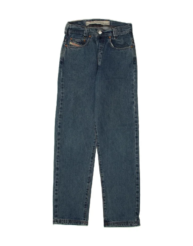 DIESEL Womens High Rise Straight Jeans W26 L29 Blue Cotton Trendy Skinny High-Waist Jeans DIESEL Womens High Rise Straight Jeans W26 L29 Blue Cotton Trendy Skinny High-Waist Jeans