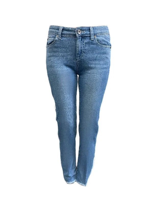 ECRU Women's Blue Light Vintage Jeans #1649DD 00 NWT Elegant Bootcut Fit Jeans