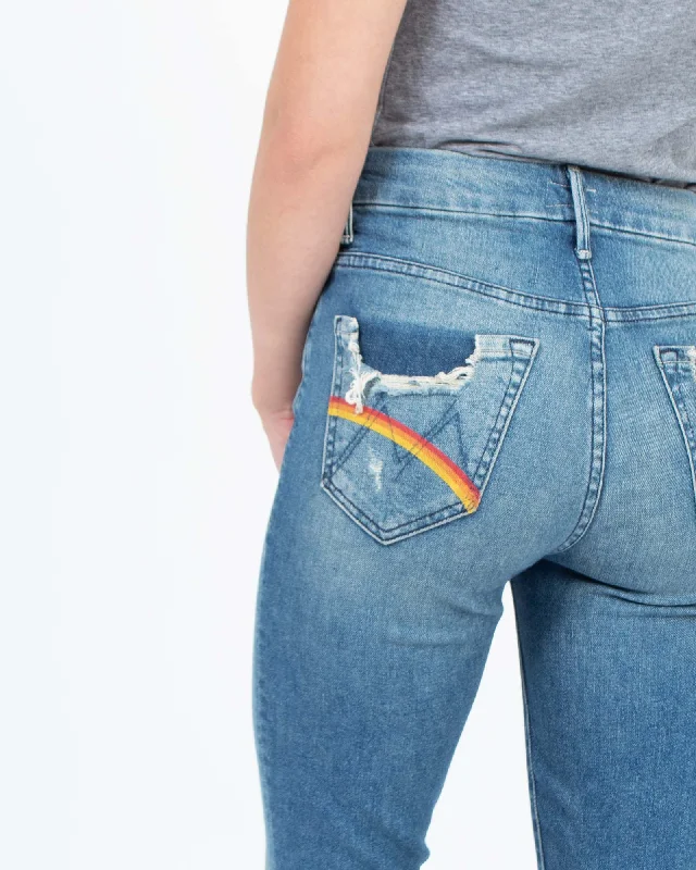 "High Waisted Looker Chew" Skinny Jeans Stylish Relaxed Fit Skinny Jeans