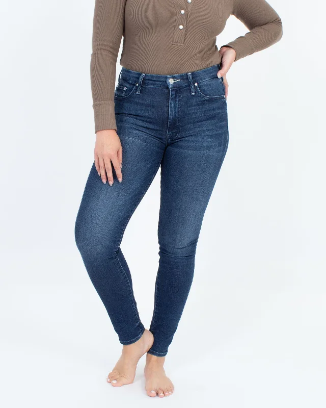 "High Waisted Looker" Skinny Jeans Fashionable Distressed Jeans