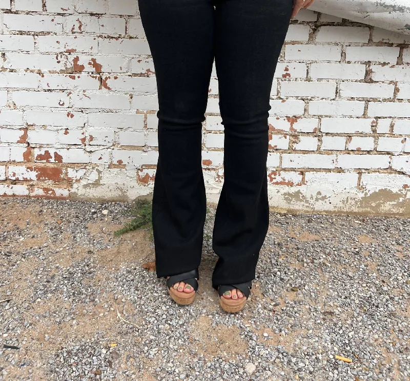 Laney Blackwell Flare Jeans Trendy Acid Wash Skinny Jeans