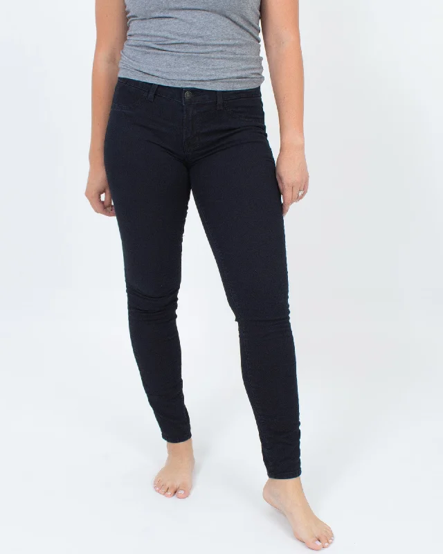 "Legging" Skinny Jeans Elegant Raw Hem Jeans