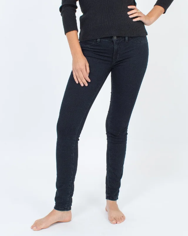 "Legging" Skinny Jeans Trendy Cut-Off Denim Shorts