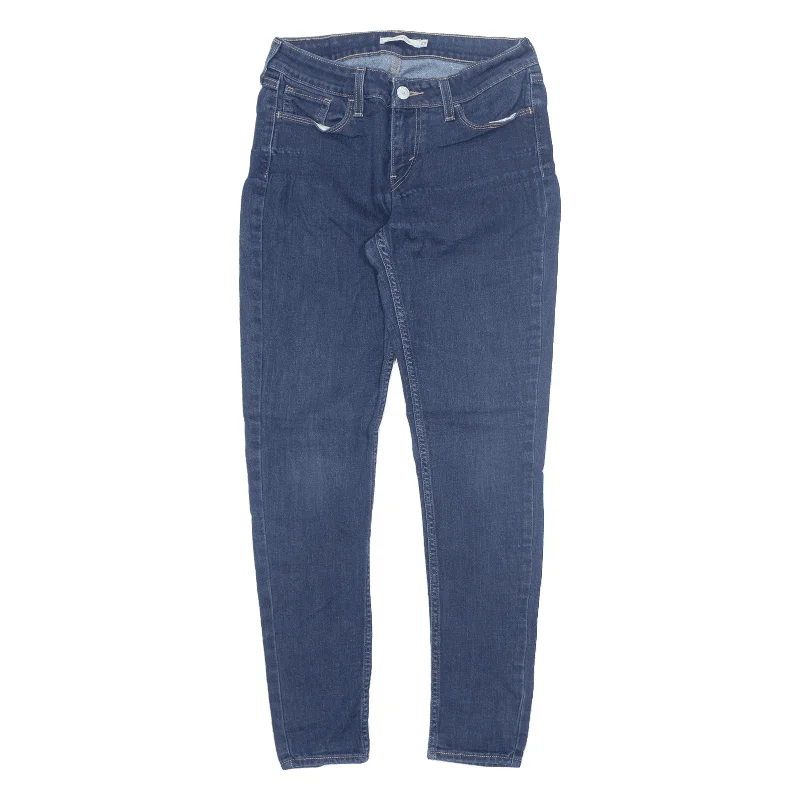 LEVI'S 535 Jeans Blue Denim Slim Skinny Womens W29 L27 Casual Distressed Skinny Jeans LEVI'S 535 Jeans Blue Denim Slim Skinny Womens W29 L27 Casual Distressed Skinny Jeans