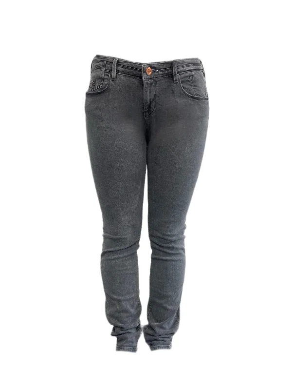 MAISON SCOTCH Women's Grey Low Rise Skinny Jeans #709 NWT Stylish High-Waist Skinny Denim MAISON SCOTCH Women's Grey Low Rise Skinny Jeans #709 NWT Stylish High-Waist Skinny Denim