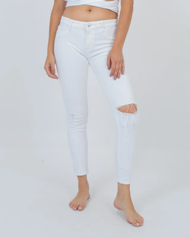 "Margaux" Skinny Jean Comfortable Boyfriend Jeans