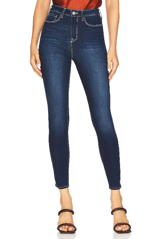 Monique Ultra High Rise Skinny Jean In Stanford Trendy Colored Denim Jeans