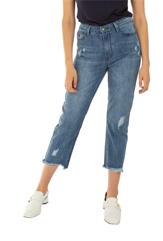 RES DENIM Women's Blue Bailey Straight Jeans #3013 26 NWT Stylish High-Waist Skinny Denim RES DENIM Women's Blue Bailey Straight Jeans #3013 26 NWT Stylish High-Waist Skinny Denim