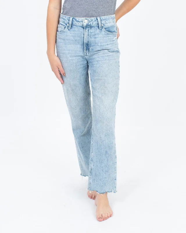 "Sarah Straight Ankle" Jeans Comfortable Stretch Fit Jeans