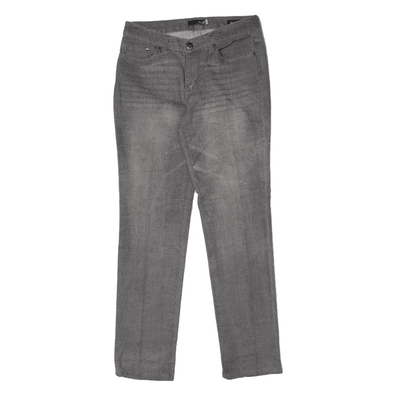 SEVEN7 Jeans Grey Denim Regular Straight Stone Wash Womens W30 L31 Fashionable Straight Cut Jeans SEVEN7 Jeans Grey Denim Regular Straight Stone Wash Womens W30 L31 Fashionable Straight Cut Jeans