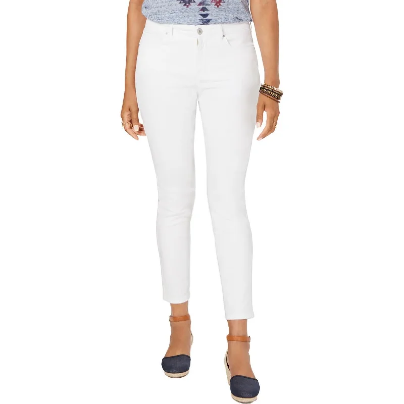 Style & Co. Womens Mid-Rise Tummy Control Skinny Jeans Trendy Low-Rise Slim Jeans