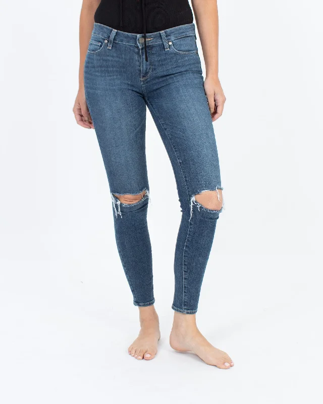 "Verdugo Ankle" Jeans Comfortable Drawstring Waist Jeans