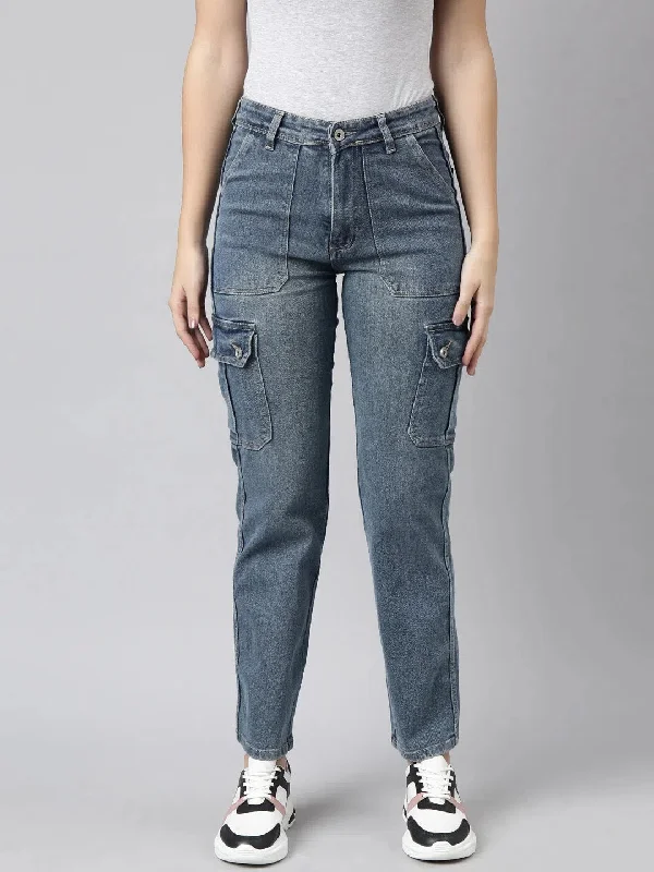 Women Straight Fit Denim Blue Corgo Jean-GZ-5918-2-Blue Fashionable Relaxed Fit Denim Women Straight Fit Denim Blue Corgo Jean-GZ-5918-2-Blue Fashionable Relaxed Fit Denim