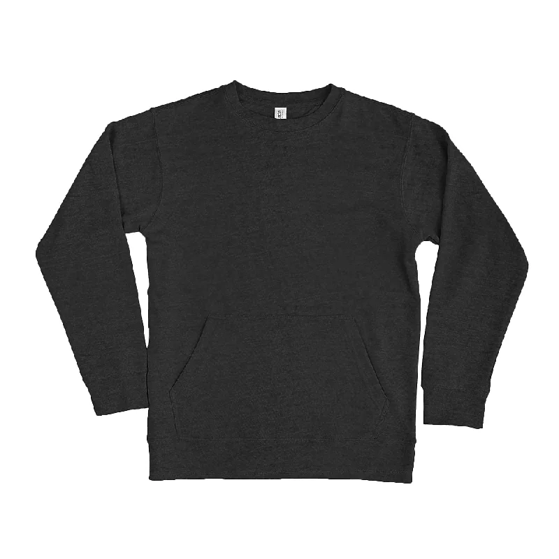 2615 Unisex French Terry Crewneck Sweatshirt with Pocket 8.25 Oz (Set 1) Hoodie with Contrast Stitching Detailed Premium 2615 Unisex French Terry Crewneck Sweatshirt with Pocket 8.25 Oz (Set 1) Hoodie with Contrast Stitching Detailed Premium
