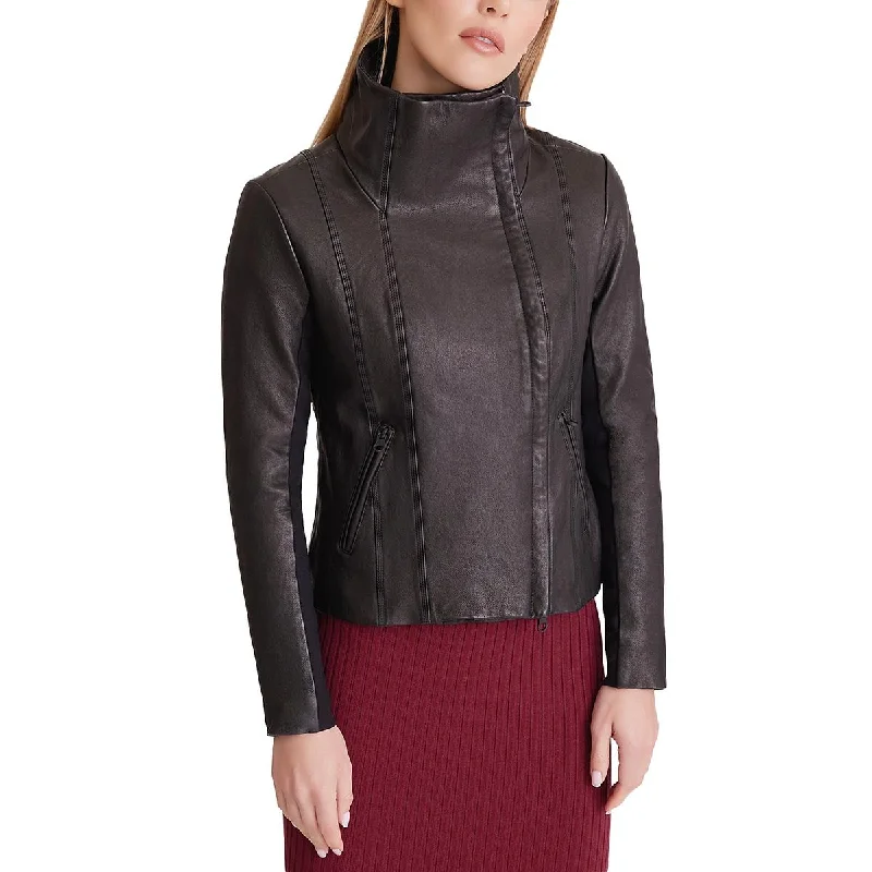Womens Faux Leather Heavy Motorcycle Jacket Mesh Jacket Canvas Jacket Denim Jacket