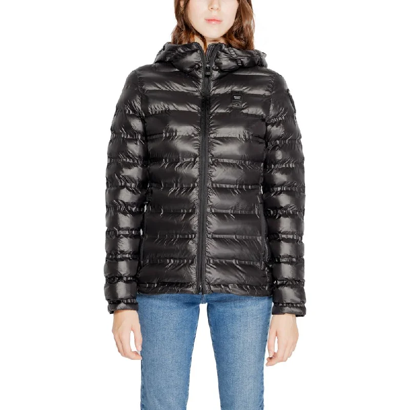 Blauer Black Polyamide Jackets & Coat One-Shoulder Jacket Off-the-Shoulder Jacket Asymmetrical Jacket Blauer Black Polyamide Jackets & Coat One-Shoulder Jacket Off-the-Shoulder Jacket Asymmetrical Jacket