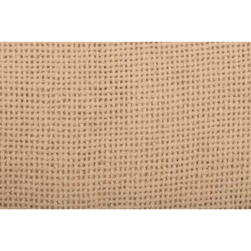 Burlap Vintage Ruffled King Bed Skirt 78x80x16 flowy skirt hem