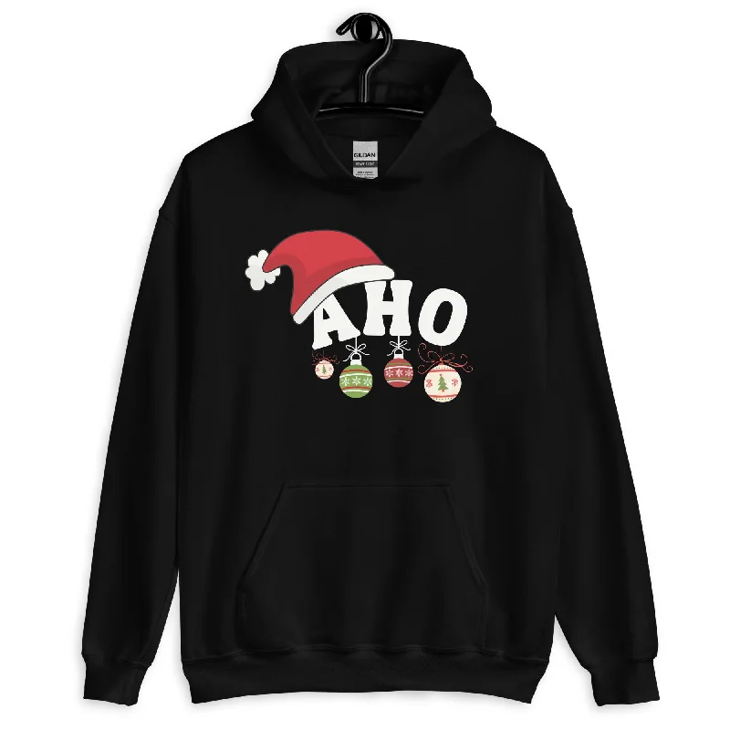 Christmas Season... AHO! Hoodie Hoodie with Button Classic Timeless