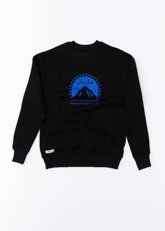 For Fun INC / Sweatshirt Hoodie with Typography Text Message
