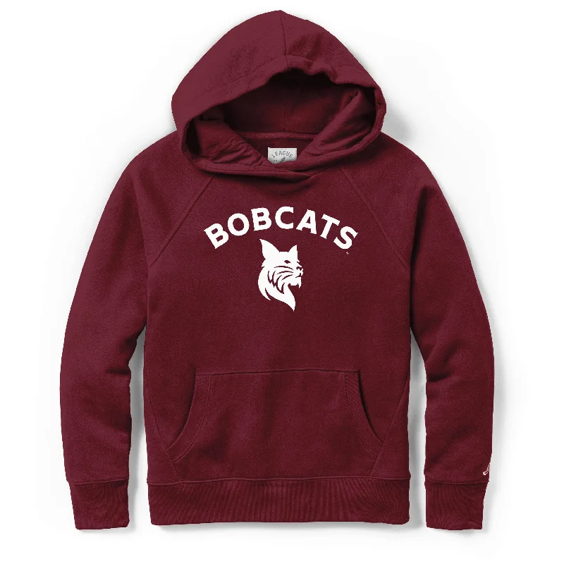 Women's BOBCATS Academy Hoodie Sweatshirt from Legacy Hoodie with Snap Buttons Easy Quick Women's BOBCATS Academy Hoodie Sweatshirt from Legacy Hoodie with Snap Buttons Easy Quick