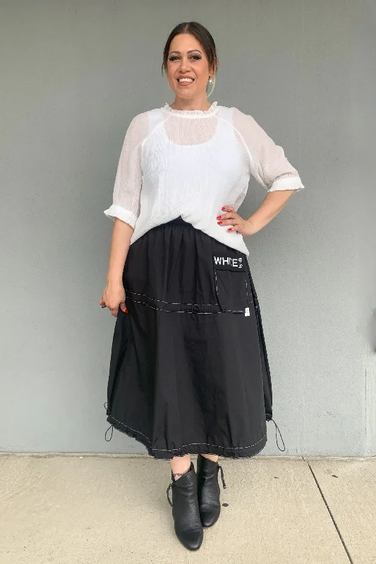 Deeanne Hobbs - DDHS23-101 Puff Skirt breathable skirt fabric