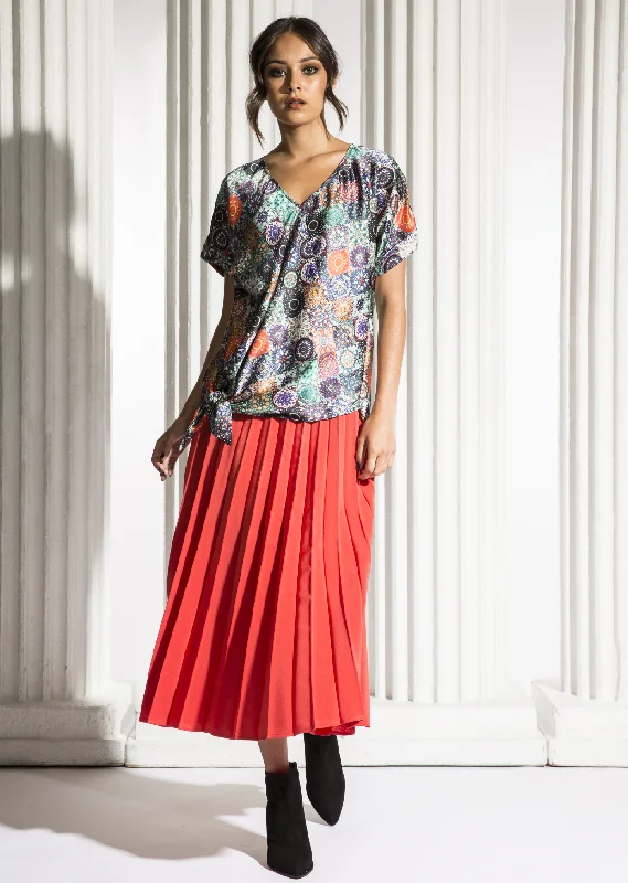 Delphi Skirt corduroy skirt textured